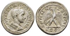 ROMAN PROVINCIALl COINS SYRIA. Seleucis and Pieria. Antioch. Gordian III.(238 - 244). Tetradrachm. Obv : AYTOK K M ANT ΓOPΔIANOC CEB. Laureate, draped and cuirassed bust right. Rev : ΔHMAPX EΞOYCIAC. 