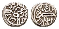 ISLAMIC COINS OTTOMAN EMPIRE.Mehmed II.(2nd reign 1451-1481). Ayasluq(أياسولوغ) 855 AH.Akce. Obv : محمد بن / مراد ٨٥٥ (Muhammed son of / Murad 855). Arabic legend. Rev : خلد ملكه / ضربأياسولوغ (May hi