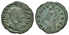 ROMAN IMPERIAL COINS CLAUDIUS II GOTHICUS.(268-270). Rome. Antoninianus. Obv: IMP C CLAVDIVS AVG. Radiate, draped and cuirassed bust right. Rev: PROVIDENT AVG. Providentia standing left, legs crossed,
