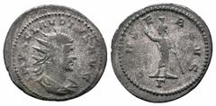 Roman Imperial Coins CLAUDIUS II.268-270 AD. Antioch Mint.AR Antoninianus Obverse : IMP C CLAVDIVS AVG; bust of Claudius Gothicus, radiate, draped, right Reverse : CONSE-R AVG Γ; Serapis, wearing polo