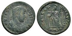 Roman Imperial Coins GRATIAN.(367-383).Constantinople.Ae. Weight : 2.3 gr Diameter : 18 mm
