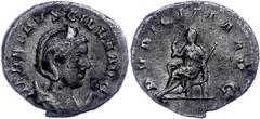 Ancient Coins Münzen Römische Kaiserzeit Herennia Etruscilla, gest. 251 n. Chr., Antoninian (4.00g, 21mm), 250 - 251 n. Chr., Rom. Av. HER ETRVSCILLA AVG. Drapierte Büste n. r. mit Diadem auf Mondsich
