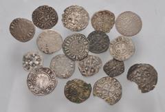 Large Lots WORLD. France. Lot of eighteen (18) Provincial silver and billon issues. Includes: FRANCE: PROVINCIAL. Angoulême. Anonymous [In the name of Louis IV]. 12-13th century. AR Denier // Angoulêm