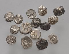 Large Lots GREEK. Asia Minor. Lot of fifteen (15) silver fractions. Includes: various types from Ionia, Lycia, Cilicia, and other miscellanies. Near Fine - VF. LOT SOLD AS IS, NO RETURNS. Fifteen (15)
