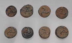 Large Lots GREEK. Asia Minor. Lot of eight (8) Dynasts of Lycia, Perikles bronze issues. All coins: SNG von Aulock 4257–8. Good Fine - VF, deposits. LOT SOLD AS IS, NO RETURNS. Eight (8) coins in lot.