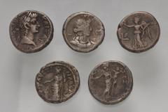 Large Lots ROMAN. Provincial. Lot of five (5) Alexandrian BI Tetradrachms. Includes: various rulers, dates, and types. Average VF. LOT SOLD AS IS, NO RETURNS. Five (5) coins in lot.