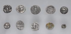 Large Lots GREEK. Asia Minor. Lot of ten (10) silver fractions. Includes: Kings of Macedon. Alexander III. AR Obol. Sidon Mint // Lycaonia, Laranda. AR Obol // Pamphylia, Aspendos. AR Obol // Psidia, 