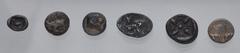 Large Lots GREEK. Asia Minor. Lot of six (6) silver fractions. Includes: Troas, Kebren. AR Obol (2) // Mysia, Kyzikos. AR Hemiobol // Ionia, Miletos. AR Obol – Hemihekte // Caria, Mylasa. AR Tetartemo