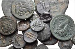 GREEK. Asia Minor. Lot of Twenty-eight (28) AR and Æ from Lydia, Caria, and Islands off Caria. Includes: LYDIA: Akrasos // Attalia // Blaundos // Magnesia // Philadelphia // Thyatira (2) // Tralles //