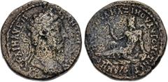 Large Lots ROMAN. Provincial. Lot of eight (8) River-god themed provincial coins, primarily Augusta Traiana. Includes: 1) THRACE, Serdica. Septimius Severus. AD 193-211. Æ Pentassarion (28mm, 11.57 g,