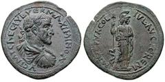 PISIDIA, Kremna. Maximinus I Thrax Estimate $4000 PISIDIA, Kremna. Maximinus I Thrax. 235-238 AD. Æ 41mm Medallion (37.72 gm). IMP CAE C IVL VER MAXIMINO A-VG, laureate, draped and cuirassed bust righ