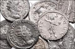 ROMAN. Imperial. Lot of Twenty-one (21) AR from Antoninus Pius to Trajan Decius. Includes: Denarii: Antoninus Pius // Faustina Senior // Marcus Aurelius // Faustina Junior // Commodus // Septimius Sev