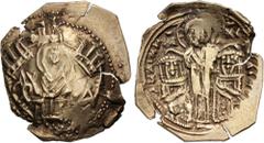 The Family of Constantine Collection Lot of nine (9) gold and silver issues. Includes: 1) Andronicus II Palaeologus, with Michael IX. 1282-1328. AV Hyperpyron (25mm, 4.04 g, 6h). Constantinople mint. 