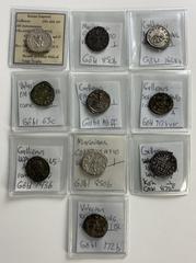 Large Lots ROMAN. Imperial. Lot of ten (10) AR Antoniniani of Valerian I, Gallienus, and Diva Mariniana. Includes: various types. All with collector tickets. Average Fine - Near EF. LOT SOLD AS IS, NO