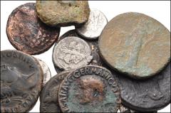 ROMAN. Provincial-Imperial. Lot of Fourteen (14) AR and Æ. Includes: REPUBLICAN: Anonymous. Æ Aes Grave Triens. Crawford 18/6 // Anonymous. AR Victoriatus (2) // PROVINCIAL: Antioch, Pisidia. Caracall