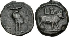 The Beniak Collection of Alexandrian Coinage EGYPT, Alexandria. Uncertain Emperor. 1st century AD. Æ Dichalkon (14mm, 1.94 g, 12h). 'Coins probably incorrectly attributed to Caligula'. Dated RY 2 of a