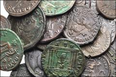 ROMAN. Imperial. Lot of thirty-four (34) Æ issues from Diocletian to Theodosius I. Includes: Diocletian. Æ Follis (2) // Maximianus. Æ Follis (4) // Constantius I. Æ Follis // Galerius. Æ Follis (4) /