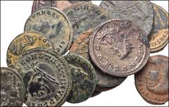 ROMAN. Imperial. Lot of fourteen (14) billon and bronzes from Gallienus to Constantine II. Includes: Gallienus. Antoninianus // Salonina. Antoninianus (2) // Claudius II. Antoninianus (2) // Maximinus