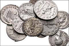 ROMAN. Imperial. Lot of eleven (11) AR Denarii and Antoniniani from Geta to Trebonianus Gallus. Includes: Geta. AR Denarius // Elagabalus. AR Denarius // Julia Maesa. AR Denarius // Severus Alexander.