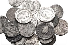 ROMAN. Imperial. Lot of twenty (20) antoniniani from Gordian III to Aurelian. Includes: Gordian III // Philip I (2) // Philip II (2) // Otacilia Severa // Trajan Decius // Herennius Etruscus // Trebon