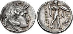 PTOLEMAIC KINGS of EGYPT. Ptolemy I Soter. As satrap, 323-305 BC. AR Tetradrachm (27mm, 16.91 g, 12h). Attic standard. In the name of Alexander III of Macedon. Uncertain mint. Struck circa 316-312/1 B