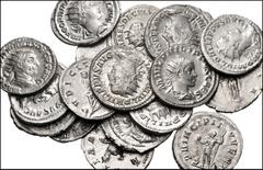 ROMAN. Imperial. Lot of Forty-eight (48) Antoniniani, 3rd century AD. Includes: Gordian III, Philip I & II, Herennia Etruscilla, Otacilia Severa, Trajan Decius and Herennius Etruscus. VF and better, a