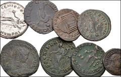 ROMAN. Imperial. Lot of Sixty-fiive (65) Æ, Tetrarchy to Licinus II, 3rd-4th centuries AD. Includes: Diocletian, Maximianus, Constantius I, Galerius, Galeria Valeria, Severus II, Maximinus II, Maxenti