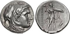 PTOLEMAIC KINGS of EGYPT. Ptolemy I Soter. As satrap, 323-305 BC. AR Tetradrachm (26mm, 16.26 g, 1h). Attic standard. Alexandreia mint. Struck circa 316-312/1 BC. Diademed head of the deified Alexande