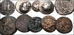 GREEK. Miscellaneous. Lot of one hundred thirty-three (133) AR and Æ from Magna Graecia to Persia. All coins: AR (21) // Æ (112). Wide variety of denominations and types, with most already attributed.