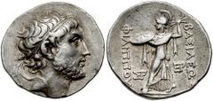 KINGS of MACEDON. Philip V. 221-179 BC. AR Tetradrachm (16.50 gm). Struck circa 221-211 BC. Estimate $2000 KINGS of MACEDON. Philip V. 221-179 BC. AR Tetradrachm (16.50 gm). Struck circa 221-211 BC. D