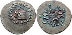 MYSIA, Pergamon. Circa 133-67 BC. AR Cistophoric Tetradrachm (12.31 gm). Struck circa 104-98 BC. Estimate $250 MYSIA, Pergamon. Circa 133-67 BC. AR Cistophoric Tetradrachm (12.31 gm). Struck circa 104