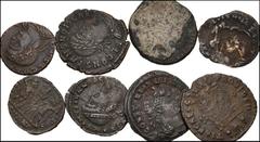 ROMAN. Imperial. Lot of six hundred forty-five (645) Constantinian Era Æ. Includes: Æ Reduced Folles of Constantine II and Constans from various mints, mostly eastern. Fair-VF with brown patina. LOT S