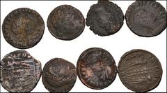 ROMAN. Imperial. Lot of six hundred forty-five (645) Constantinian Era Æ. Includes: Æ Reduced Folles of Constans and Constantius II from various mints, mostly eastern. Fair-VF with brown patina. LOT S