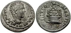 CAPPADOCIA, Caesarea. Caracalla. 198-217 AD. AR Didrachm (8.46 gm). Dated year 20 (213/4 AD). Estimate $200 CAPPADOCIA, Caesarea. Caracalla. 198-217 AD. AR Didrachm (8.46 gm). Dated year 20 (213/4 AD)