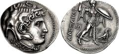 PTOLEMAIC KINGS of EGYPT. Ptolemy I Soter. As satrap, 323-305 BC. AR Tetradrachm (30mm, 15.46 g, 1h). Ptolemaic standard. In the name of Alexander III of Macedon. Alexandreia mint. Struck circa 311/0-