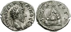 CAPPADOCIA, Caesarea. Marcus Aurelius. 161-180 AD. AR Didrachm (6.64 gm). Struck 161-166 AD. Estimate $250 CAPPADOCIA, Caesarea. Marcus Aurelius. 161-180 AD. AR Didrachm (6.64 gm). Struck 161-166 AD. 