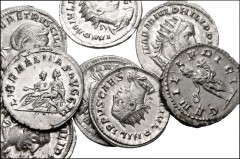 ROMAN. Imperial. Lot of eight (8) AR Antoniniani from Caracalla to Herennia Etruscilla. Includes: Caracalla // Philip I (3) // Philip II (2) // Trajan Decius // Herennia Etruscilla. Near EF to EF, som