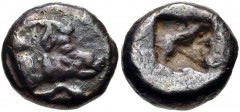 LYCIA, Uncertain. Circa 520-470/60 BC. AR Third Stater (11mm, 2.92 g). Forepart of boar right / Incuse square punch. Cf. Falghera 1 (sixth stater); cf. SNG Copenhagen Supp. 367 = SNG von Aulock 8459 (