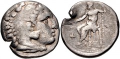 KINGS of MACEDON. Kassander. As regent, 317-305 BC, or King, 305-297 BC. AR Tetradrachm (25mm, 16.75 g, 6h). In the name and types of Alexander III. Amphipolis mint. Struck circa 307-297 BC. Head of H