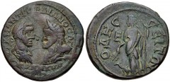 MOESIA INFERIOR, Odessus. Gordian III, with Tranquillina. AD 238-244. Æ Pentassarion (27mm, 12.99 g, 8h). Laureate, draped, and cuirassed bust of Gordian III right, facing diademed and draped bust of 