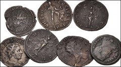 ROMAN. Imperial. Lot of thirty-three (33) AR and Æ Antoniniani, Folles, and Late Roman Issues. Includes: Philip I // Trebonianus Gallus // Gallienus (2) // Postumus (3) // Victorinus // Claudius II Go