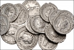 ROMAN. Imperial. Lot of thirty-nine (39) AR Antoniniani from Elagabalus to Volusian. Includes: Elagabalus (2) // Gordian III (13) // Philip I (10; 1 a fourrée) // Otacilia Severa (2) // Trajan Decius 