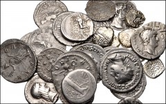 MIXED. Ancient through Early Modern. Lot of forty-eight (48) mixed AR denominations. Includes: CENTRAL ASIAN. Drachms (10). ROMAN REPUBLICAN. Denarii (10). ROMAN IMPERIAL. Denarii (18) // Antoniniani 