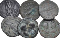 ROMAN. Provincial. Lot of twelve (12) Æ from Moesia and Thrace. Includes: MOESIA. Marcianopolis. Caracalla & Geta // Macrinus & Diadumenian (4 coins) // Elagabalus & Julia Maesa (2 coins) // Tomis. Go