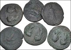 ROMAN. Provincial. Lot of twelve (12) mixed Æ denominations from Thrace and Moesia. Includes: THRACE, Anchialus. Maximinus I // MOESIA INFERIOR, Marcianopolis. Septimius Severus, with Julia Domna // C