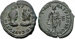 MOESIA INFERIOR, Marcianopolis. Gordian III. AD 238-244. Æ Pentassarion (28mm, 11.95 g, 6h). Tullius Menophilus, legatus consularis. Struck AD 239-240. Laureate, draped, and cuirassed bust of Gordian 
