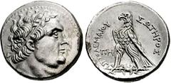 PTOLEMAIC KINGS of EGYPT. Ptolemy VI Philometor. 180-145 BC. AR Tetradrachm (14.32 gm). Arados mint. Dated CY 88 (172/1 BC). Estimate $750 PTOLEMAIC KINGS of EGYPT. Ptolemy VI Philometor. 180-145 BC. 