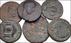 ROMAN. Provincial. Lot of fifteen (15) bronzes from Damascus. Includes: Commodus // Elagabalus // Otacilia Severa (2 coins) // Philip II (2 coins) // Trebonianus Gallus (2 coins) // Volusian // Gallie