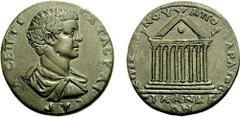 LYDIA, Silandus. Geta. As Caesar, 198-209 AD. Æ 34mm (22.34 gm, 6h). Helenus and Apollonius, magistrates. Estimate $400 LYDIA, Silandus. Geta. As Caesar, 198-209 AD. Æ 34mm (22.34 gm, 6h). Helenus and