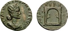 CILICIA, Diocaesarea. Otacilia Severa, wife of Philip I. Augusta, 244-249 AD. Æ 26mm (9.71 gm, 6h). Estimate $200 CILICIA, Diocaesarea. Otacilia Severa, wife of Philip I. Augusta, 244-249 AD. Æ 26mm (